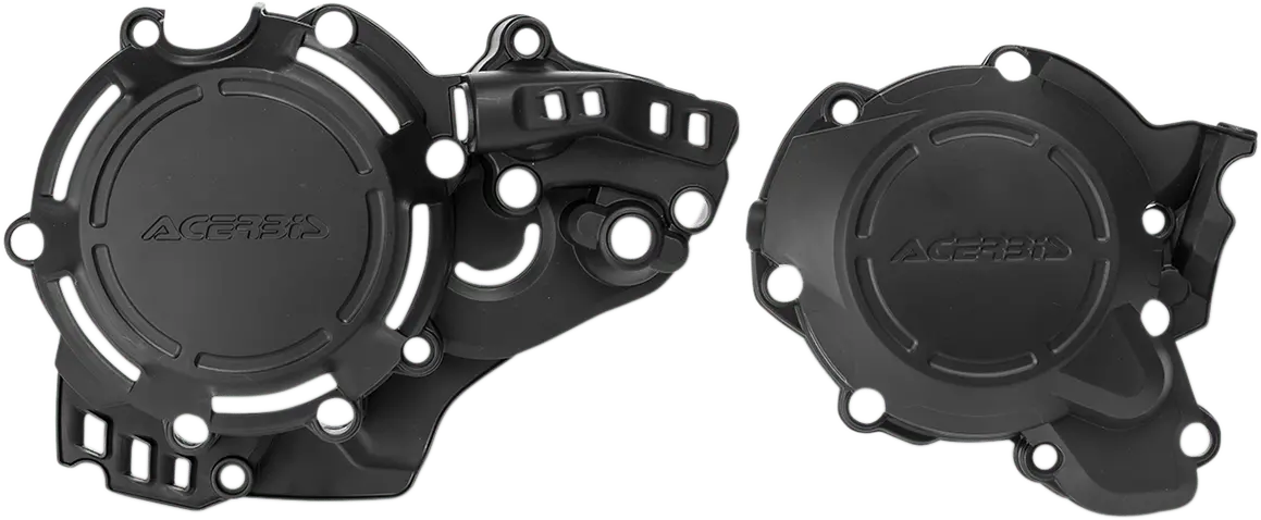 Acerbis 2726840001 X-Power Engine Cover Black Ktm Husqvarna 250 300 17-19 Tpi Te Tc Sx 1
