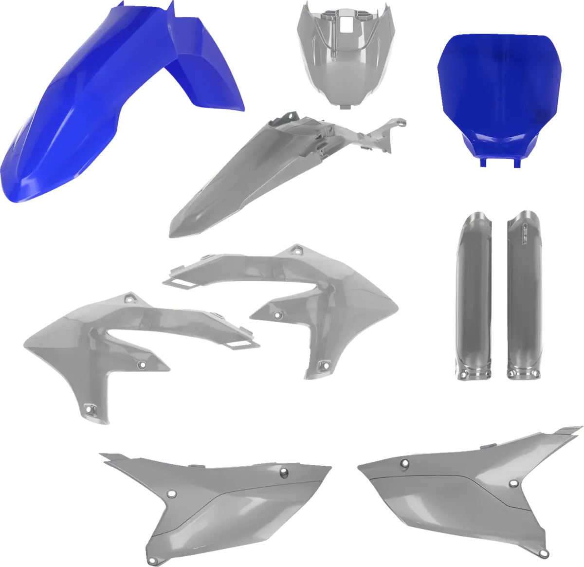 Acerbis Body Kit Blue/Gray - Yamaha Yz250f Yz450f Yz450fx 2023 2024 – 2979591099 1