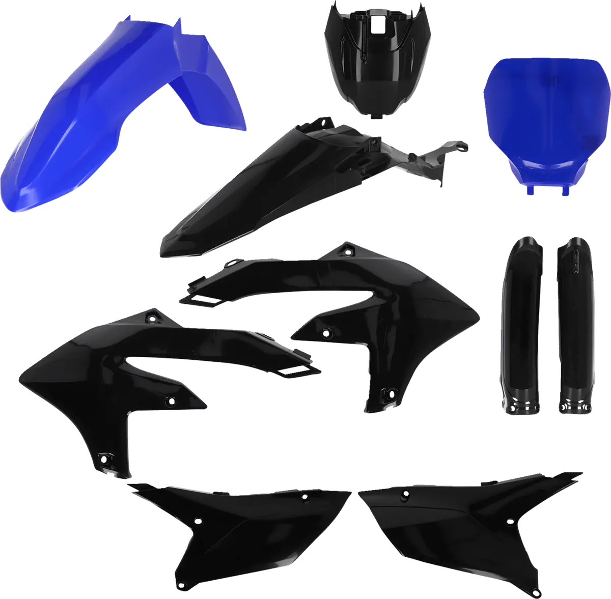 Acerbis Full Body Kit 2979591004 Black/Blue – Yamaha Yz250f Yz450f Yz450fx 2023-2024 – Oem Plastic Kit Replacement 1