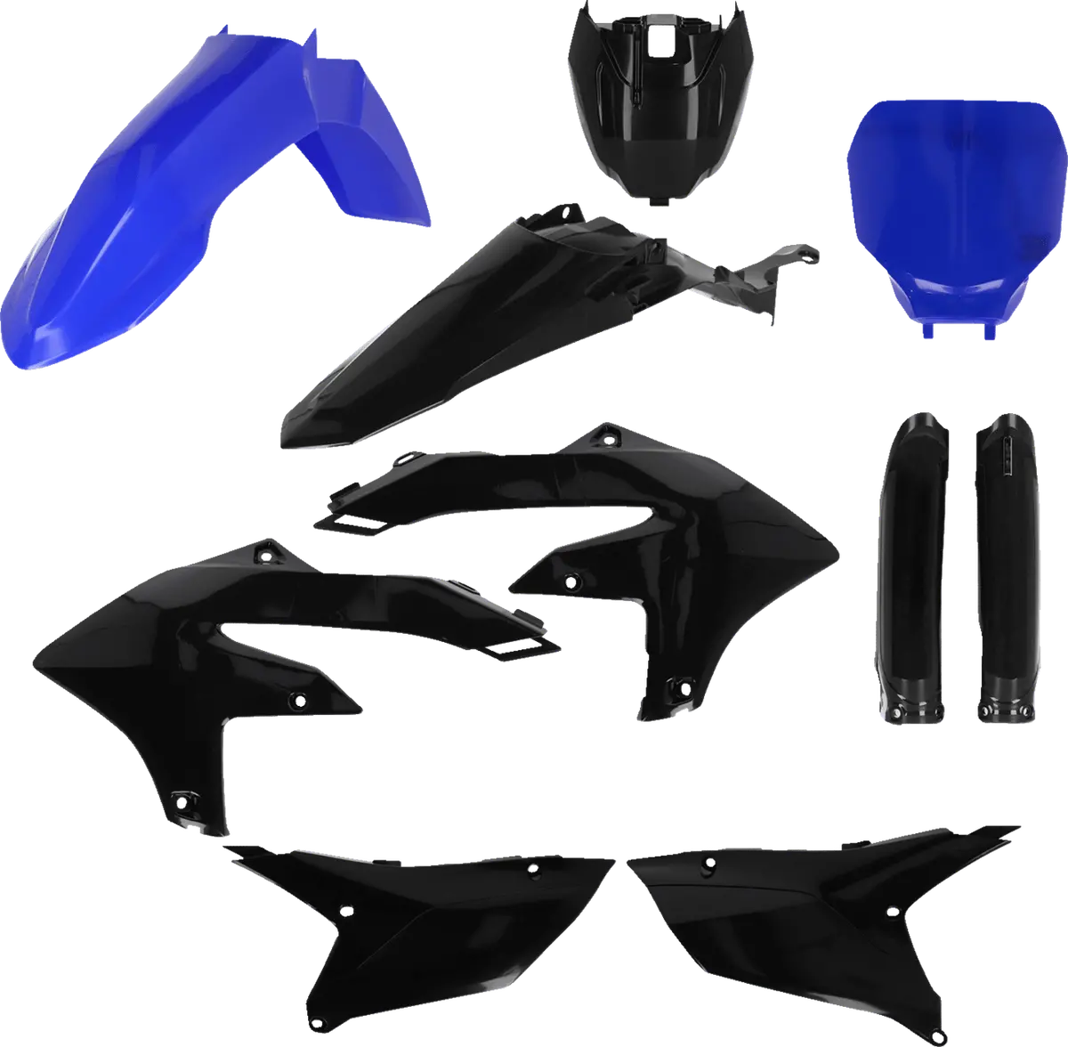 Acerbis Full Body Kit 2979591034 Blue/Black – Yamaha Yz250f Yz450f Yz450fx 2023-2024 – Oem Plastic Kit Replacement 1