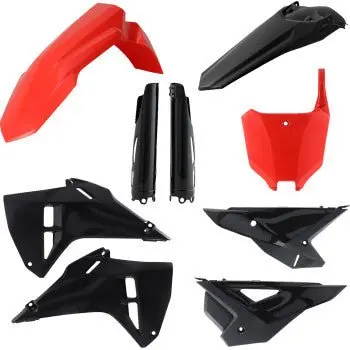 Acerbis Full Replacement Body Kit - Black, Grey, Red/Black - 2025 Honda Crf250r, Crf450r 3