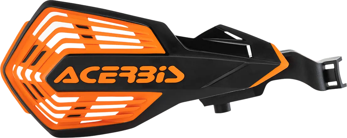 Acerbis K-Future Handguards - Black/Orange 2801975229 1