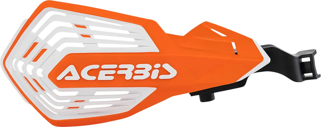Acerbis K-Future Handguards - Orange/White 2801976816 1