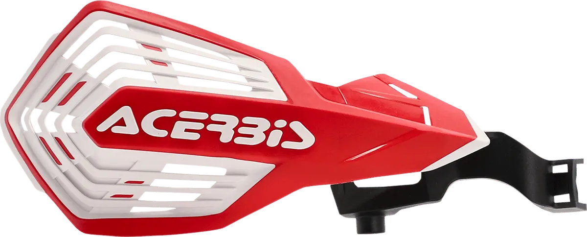 Acerbis K-Future Handguards - Red/White 2895621005 1