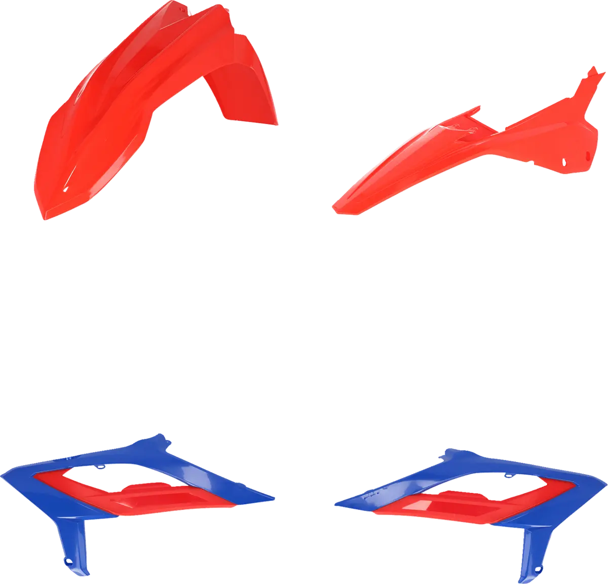 Acerbis Plastic Kit Red/Blue - 2979461228 - 2023-2024 Beta Rr Race Edition 2T/4T Models 1