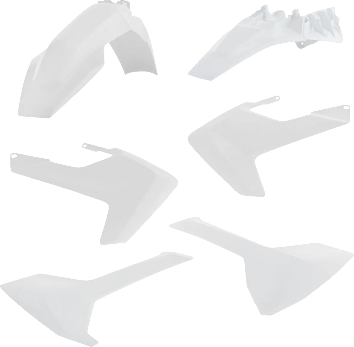 Acerbis Plastic Kit White - 2686457705 - 2018-2024 Husqvarna Tc 85 1