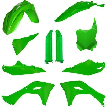 Acerbis Replacement Full Body Kit - Green, Green/Black Or Grey - 2025 Kawasaki Kx250, 2024-2025 Kx450 1