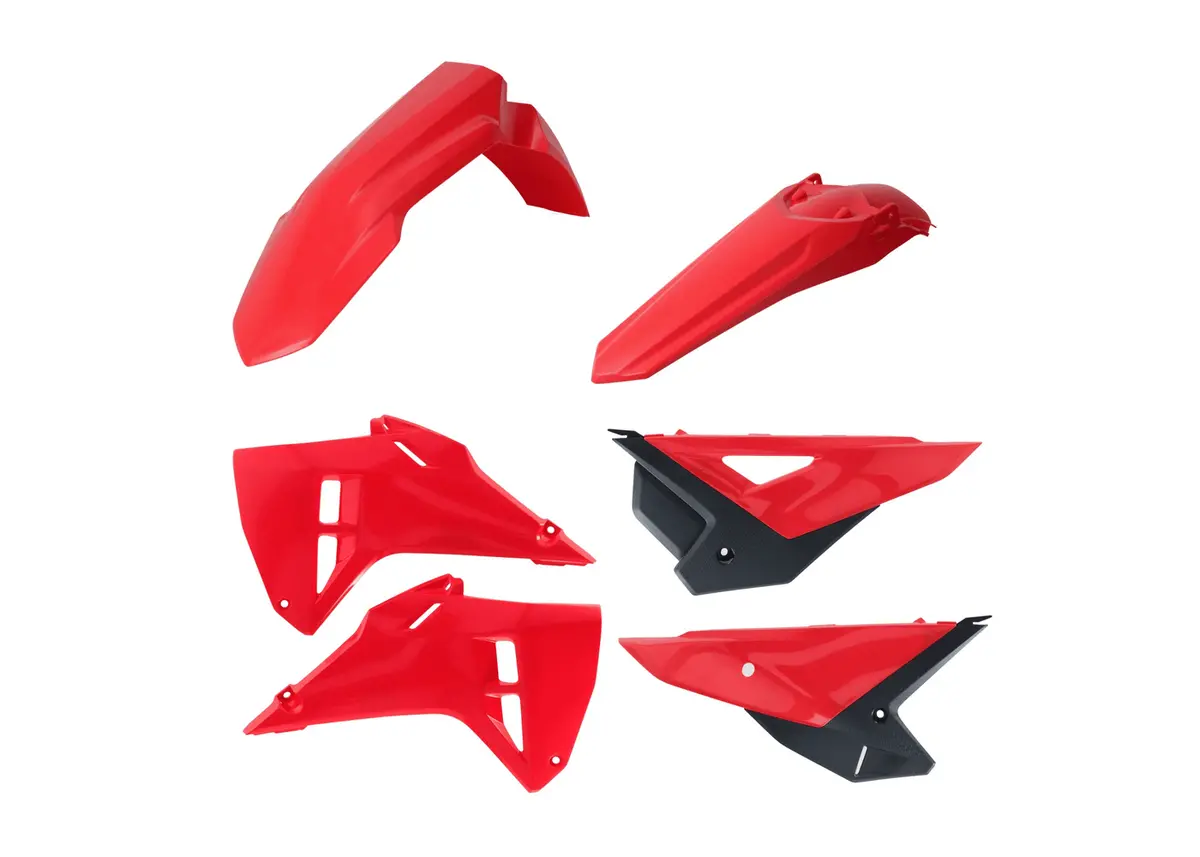 Acerbis Standard Plastic Kit - Red, Black, Grey, Or Red/Black - 2025 Honda Crf250r/Crf450r 4