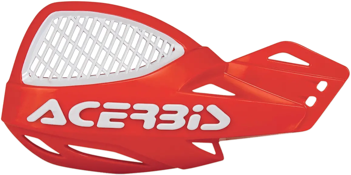 Acerbis Vented Uniko Handguards - Red/White 2072671005 1