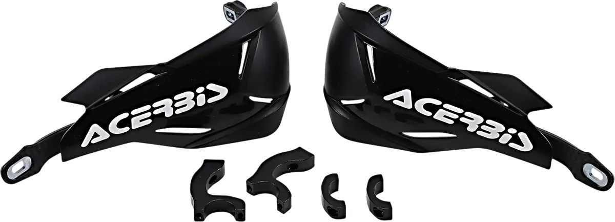 Acerbis X-Factory Handguards - Black/Black 2634661401 1
