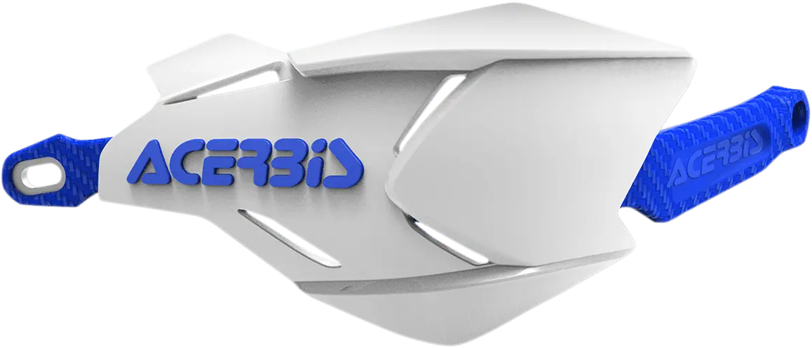 Acerbis X-Factory Handguards - White/Blue 2634661029 1