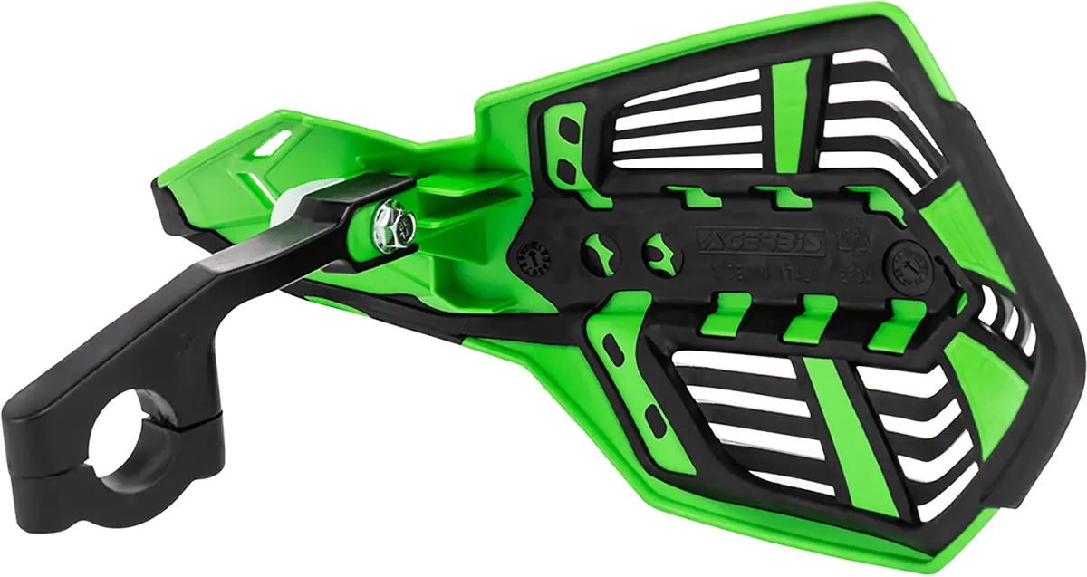 Acerbis X-Future Handguards - Green/Black - Part No. 2801961089 1