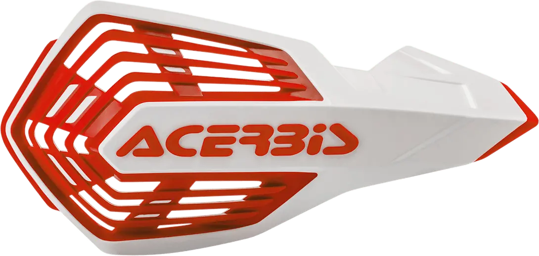 Acerbis X-Future Handguards - White/Red 2801961030 2