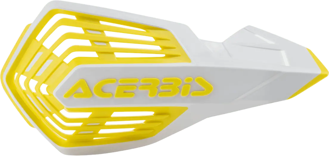 Acerbis X-Future Handguards - White/Yellow 2801961070 1