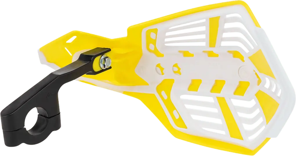 Acerbis X-Future Handguards - Yellow/White 2801961182 1
