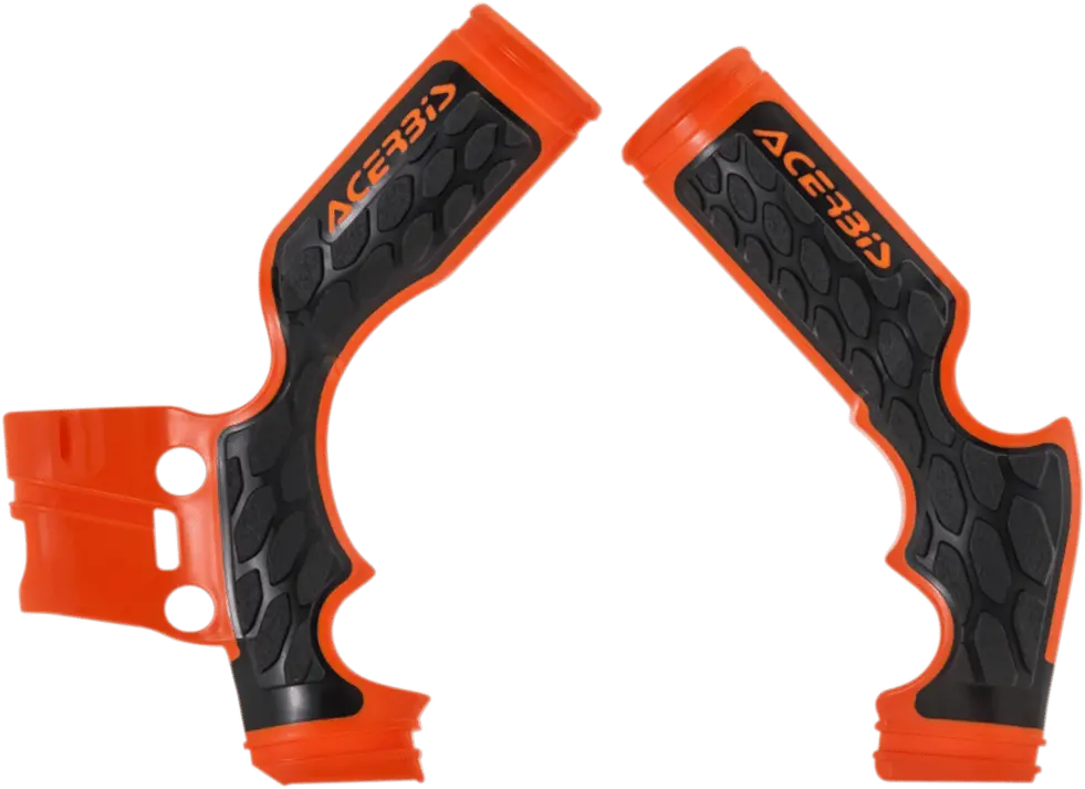 Acerbis X-Grip Frame Guards - '16 Oem Orange/Black - Gas Gas | Husqvarna | Ktm 2688765225 1