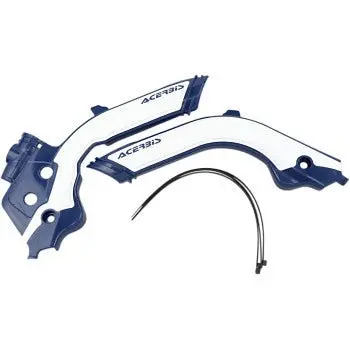 Acerbis X-Grip Frame Guards - 2019-2023 Husqvarna Tc 125, Tc 250, Fc 250, Fc 350, And Fc 450 3
