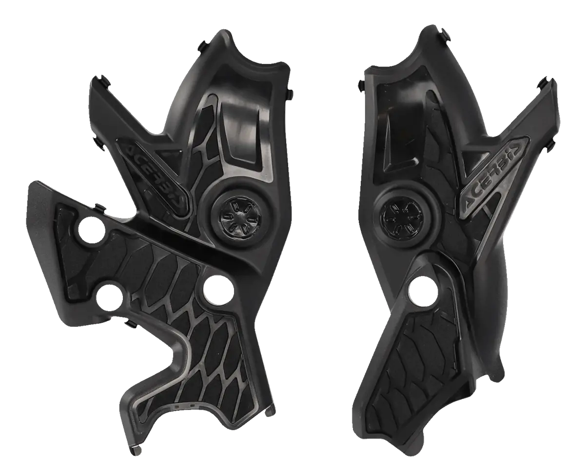 Acerbis X-Grip Frame Guards - Black - Tenere 700 - Part Number 2911460001 1