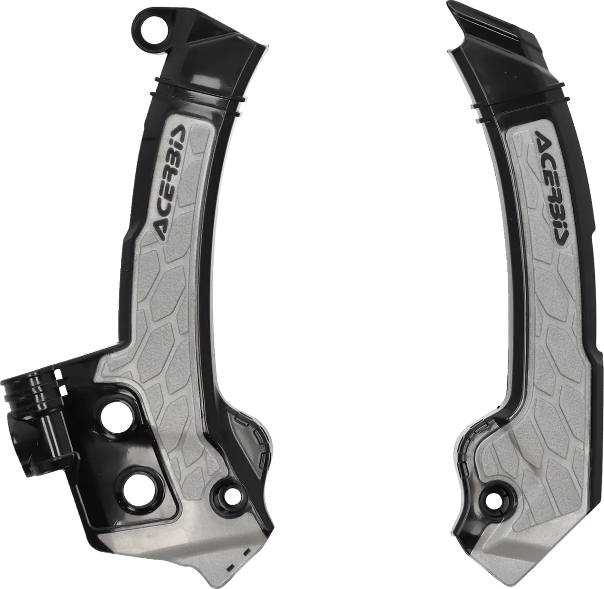 Acerbis X-Grip Frame Guards - Black/Gray - Husqvarna 2979601001 1