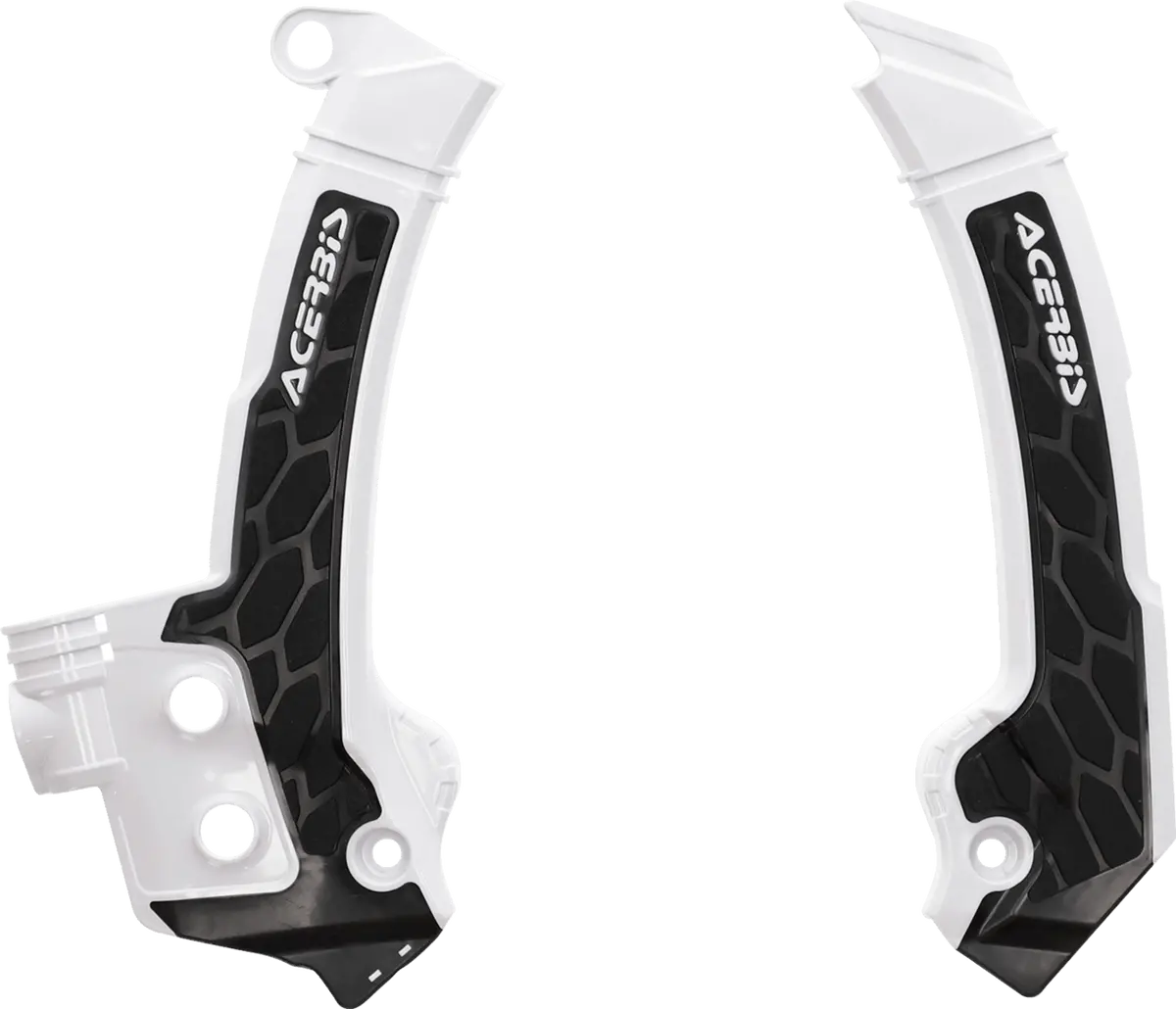 Acerbis X-Grip Frame Guards - Black/White - Husqvarna 2979601007 1