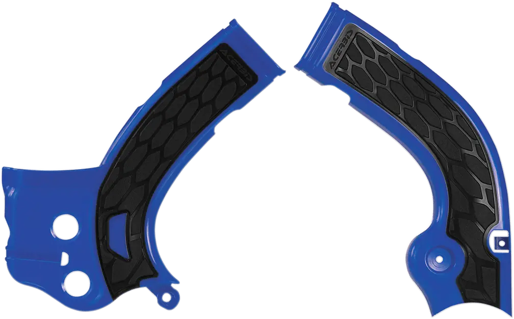 Acerbis X-Grip Frame Guards - Blue/Black - Yz 250F/450F 2374261034 1