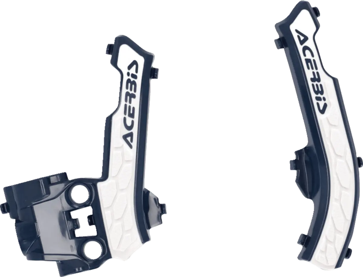Acerbis X-Grip Frame Guards - Blue/White - Gas Gas | Husqvarna | Ktm 2979611006 1