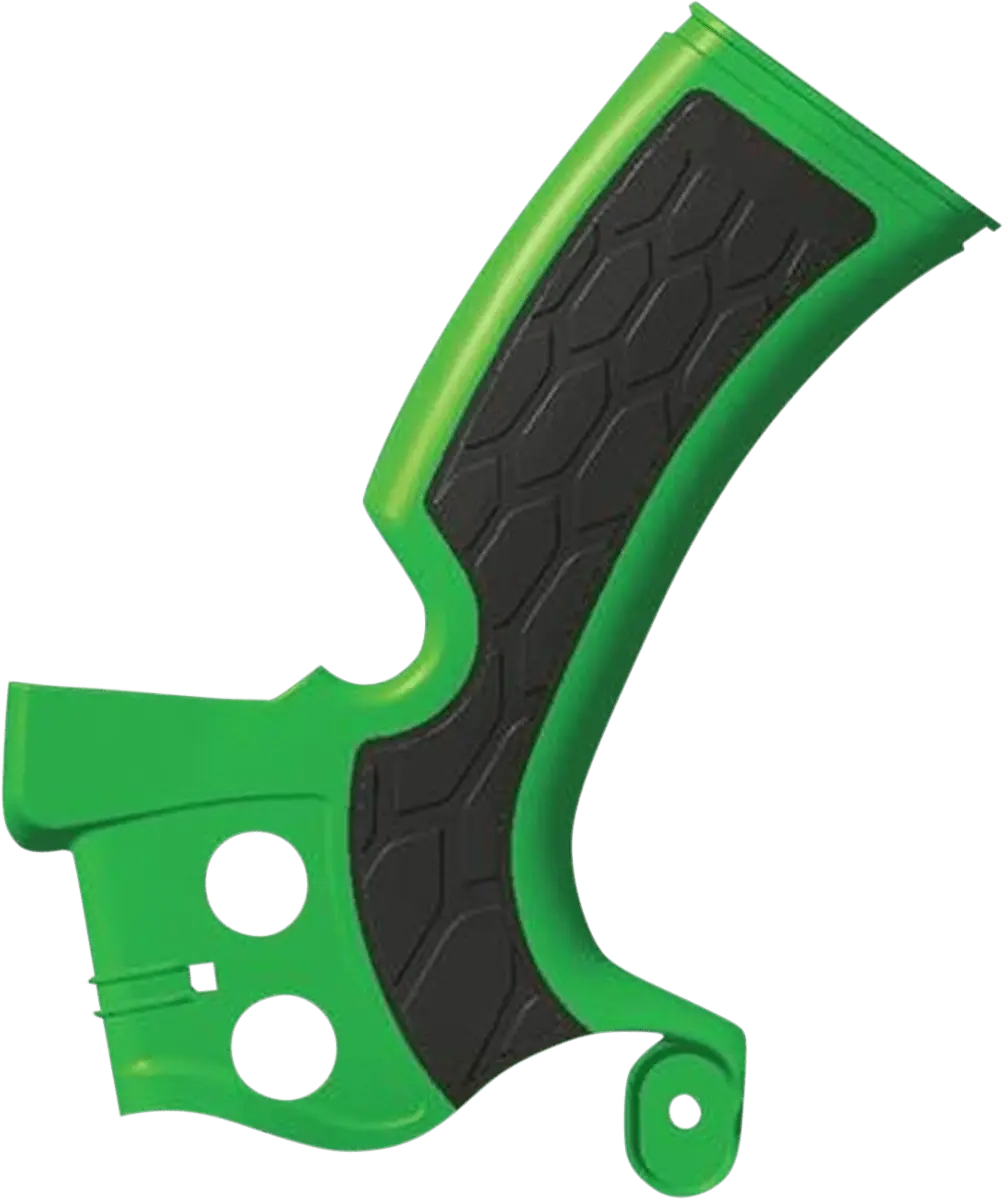Acerbis X-Grip Frame Guards - Green/Black - Kx 450 F - Part Number 2374271089 1