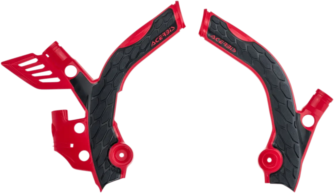 Acerbis X-Grip Frame Guards - Red/Black - Beta 2686561018 1