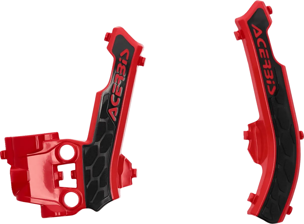 Acerbis X-Grip Frame Guards - Red/Black - Gas Gas | Husqvarna | Ktm 2979611018 1