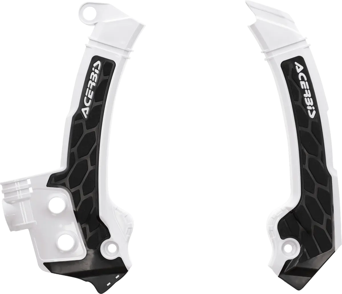 Acerbis X-Grip Frame Guards - White/Black - Husqvarna 2979601035 1