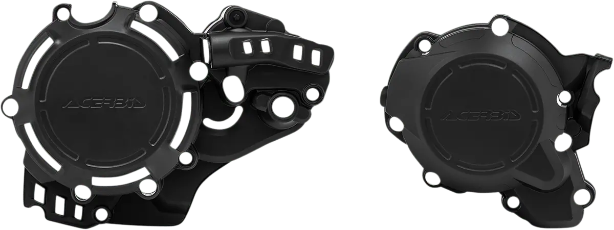 Acerbis X-Power Cover Kit - Black For Gas Gas Ec 300 And Ec 250 (2021-2023) 2872870001 1