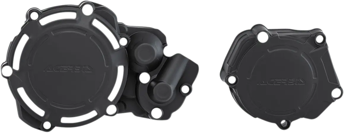 Acerbis X-Power Cover Kit Black Yamaha Yz250 Yz250x 06–24 Engine Guard - 2780690001 1