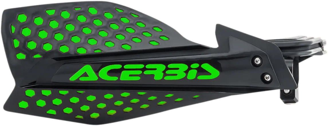 Acerbis X-Ultimate Handguards - Black/Green 2645481043 1