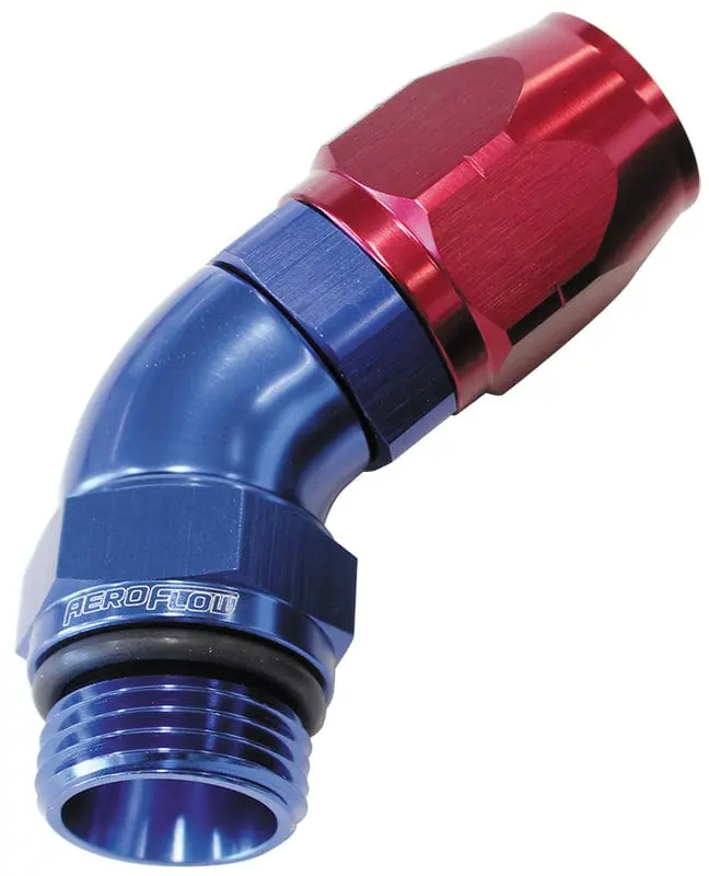 Af544-08-10 45° Male Orb Swivel Hose Fitting: -10 Orb To -8 An 1