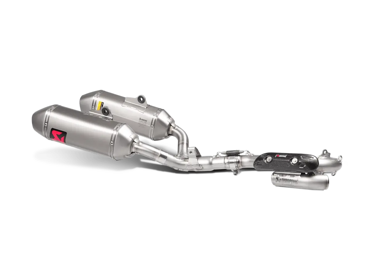 Akrapovic S-H2mr9-Qta - Race Exhaust - Stainless Steel/Titanium - 2016-2018	Honda Crf250r 1