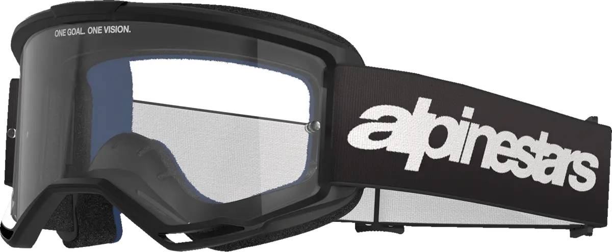 Alpinestars Vision 3 Goggles - Black W/ Clear Lens - 5103325-1425 1