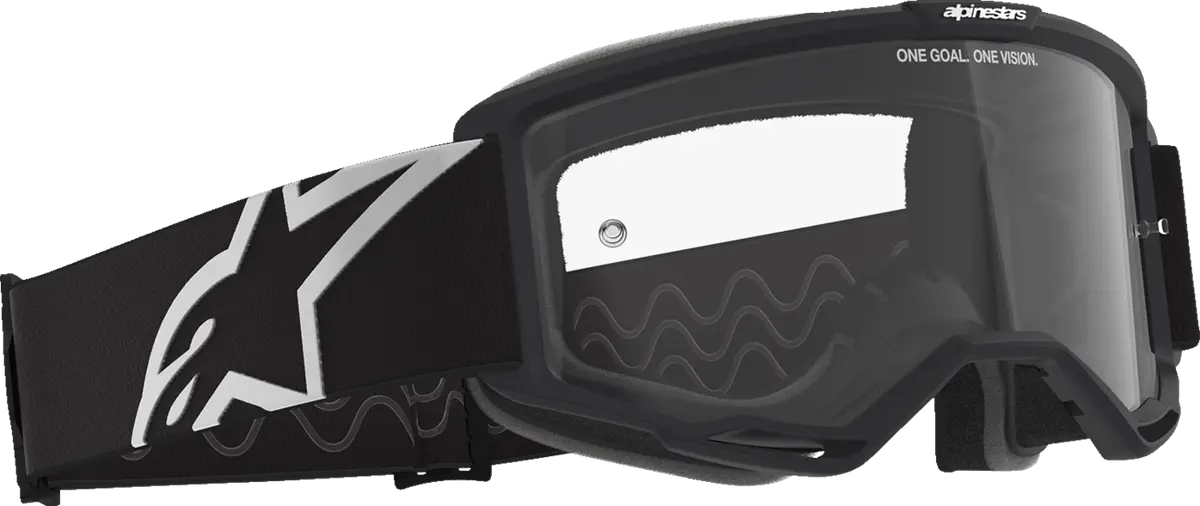 Alpinestars Goggles Vision Otg Goggle - Black/Gray With Clear Lens, Part 5100726-1507 1