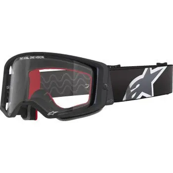 Alpinestars Supertech Corp Abs Vision Goggle Black/Grey - Clear Lens, 5100125-1507 1