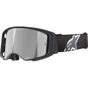 Alpinestars Supertech Goggle - Black/Gray - Abs Vision Silver Mirror, 5100325-1513 1