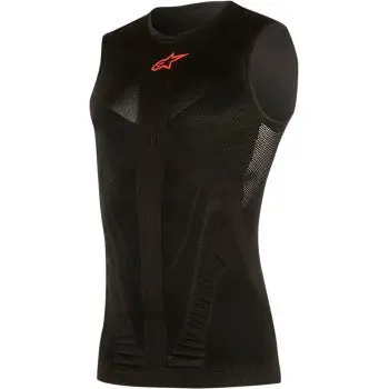 Alpinestars, Tech Tank Summer - Black/Red - Technical Base Layer 1