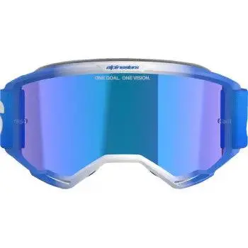 Alpinestars Vision 5 Blaze Goggle - Blue - Blue Mirror Lens, 5102125-7271 2