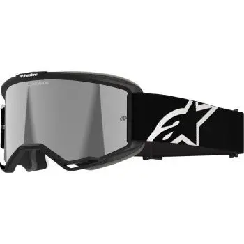Alpinestars Vision 5 Corp Goggle - Black - Silver Mirror Lens, 5101825-1456 1