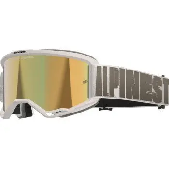Alpinestars Vision 5 Hollow Goggle - Wind - Gold Mirror Lens, 5102225-7311 1