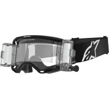 Alpinestars Vision 8 Roll-Off Corp Goggles - Black/Clear Lens, 5101125-1529 1
