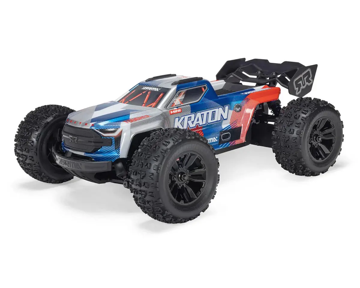 Arrma Mini Kraton 3S Blx 4X4 1/16 Rtr Brushless Speed Monster Truck (Choose Color) W/2.4Ghz Radio, 3S Lipo Battery & Charger 3