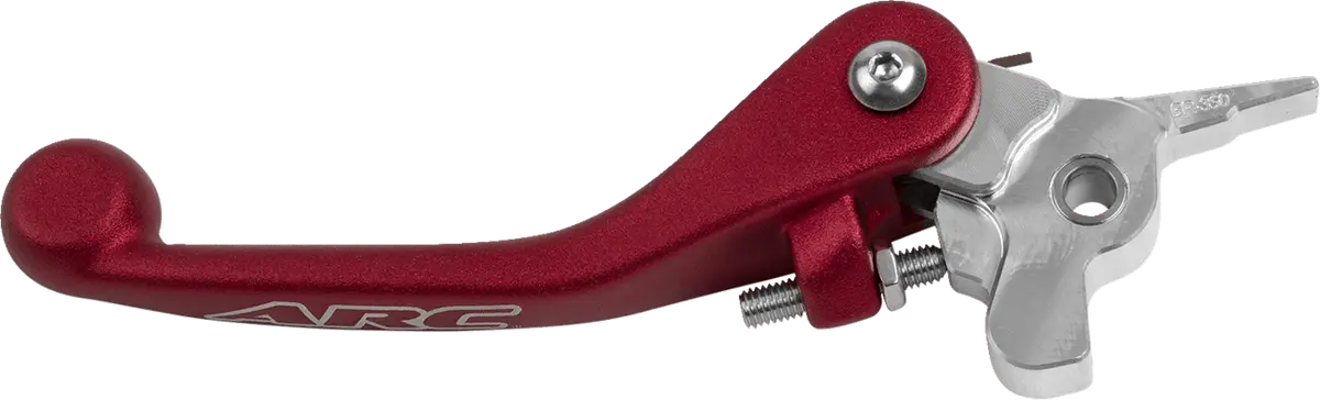 Arc Clutch Lever - Forged Shorty Red Cl-S350-R 1