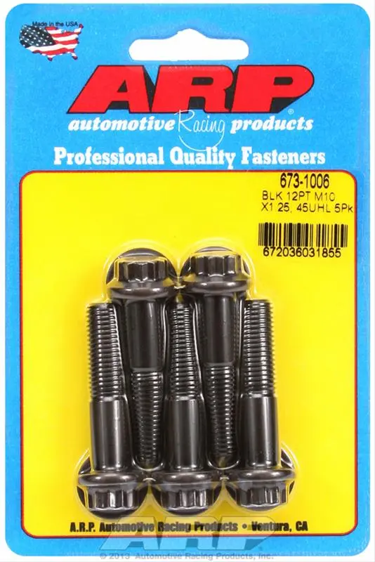 Arp 673-1006 Chromoly Socket Head Cap Screws – High-Torque Fasteners 1