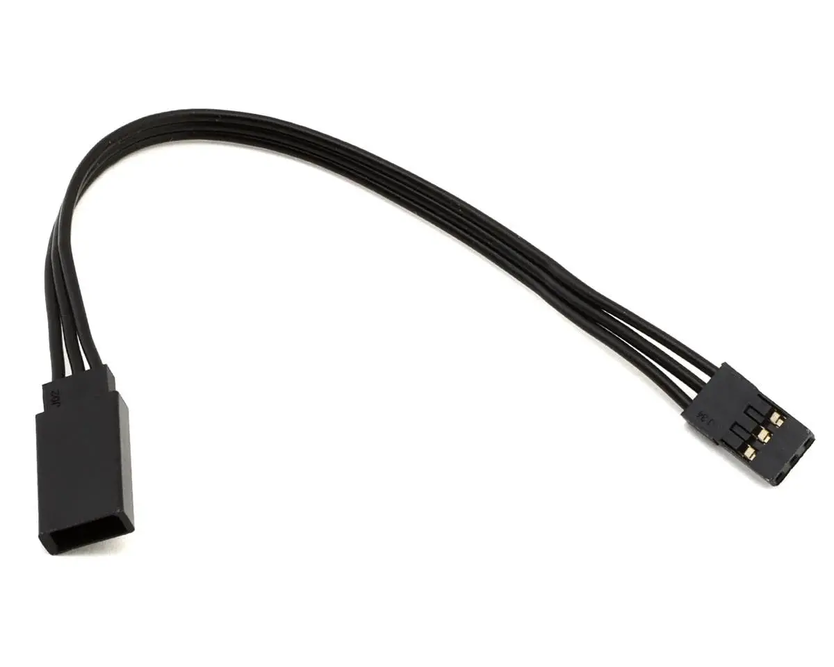 Reedy 125Mm Servo Wire Extension Lead (Black) - Asc27164 1