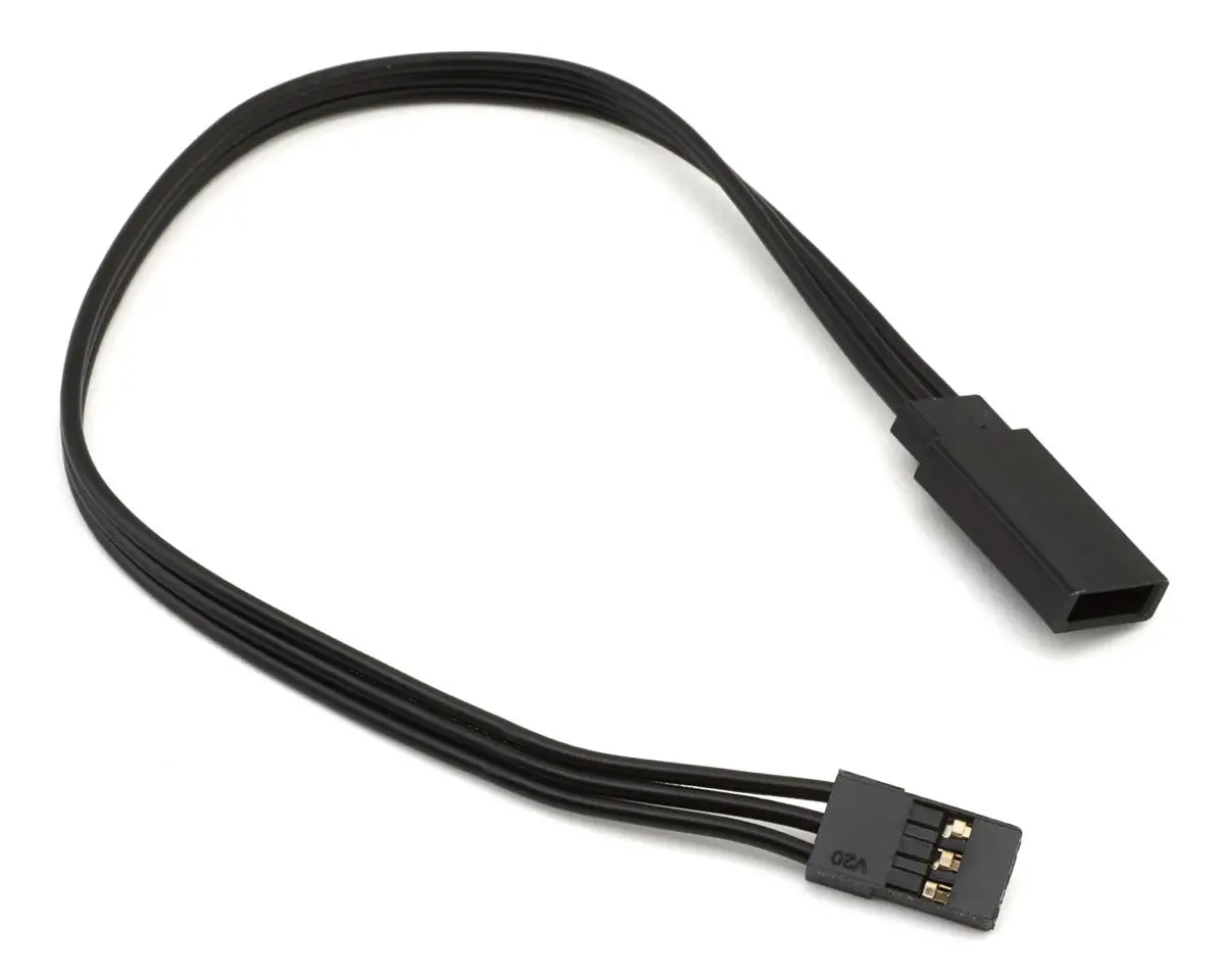 Reedy 175Mm Servo Wire Extension Lead (Black) 1