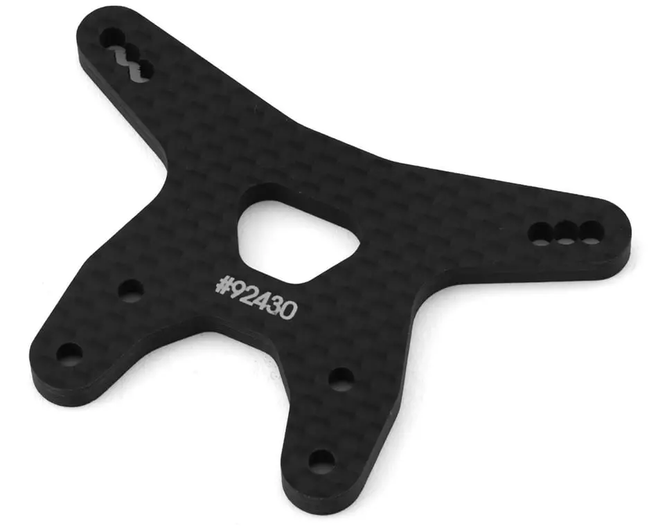 Team Associated Rc10b7 Carbon Fiber Front Shock Tower 1
